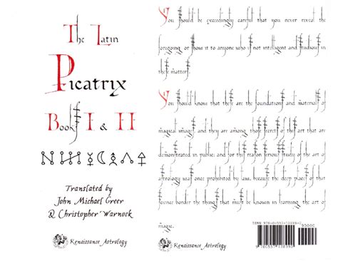 Picatrix books 1 2 - 123 - money and financial markets - Studocu