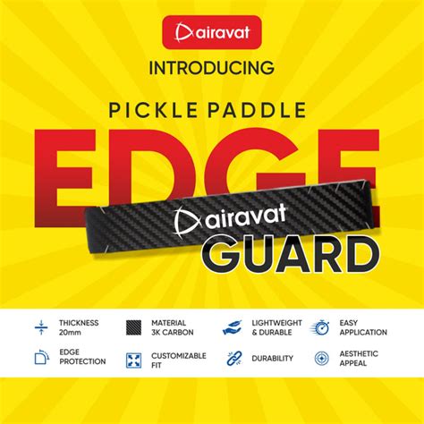 PICKLE PADDLE EDGE GUARD TAPE – Airavat