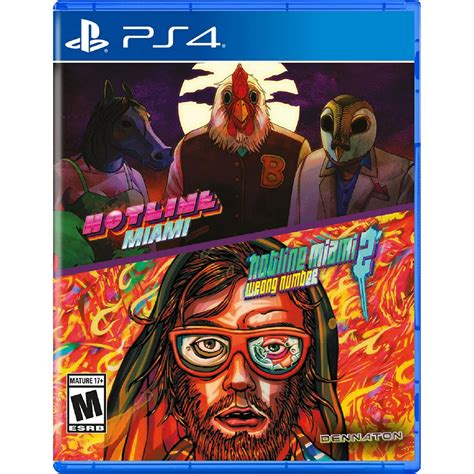 Hotline Miami & Hotline Miami 2: Wrong Number Sony PlayStation 4 ...