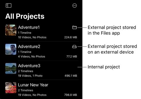 Intro to projects in Final Cut Pro for iPad - Apple Support (IN)
