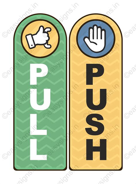 Push Pull – Easy Signs