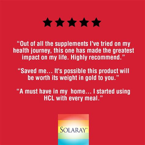 Buy Solaray High Potency Betaine HCL with Pepsin 650 mg | Hydrochloric ...