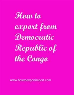 How to export from Democratic Republic of the Congo?