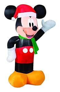 Santa Mickey Inflatable : Amazon.in: Garden & Outdoors