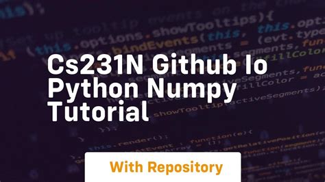 Image result for GitHub Python-Numpy Example