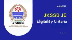 RRB JE Eligibility Criteria 2024, Age Limit and Qualification