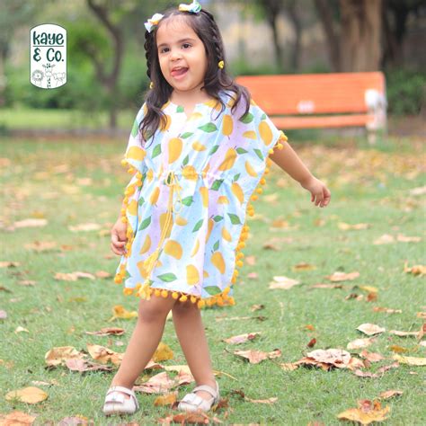 Mango Print Kaftan – kayeandco.in
