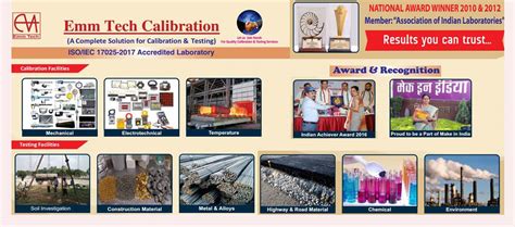 EmmTech Calibration - Accreditated by "National Accreditation Board for ...