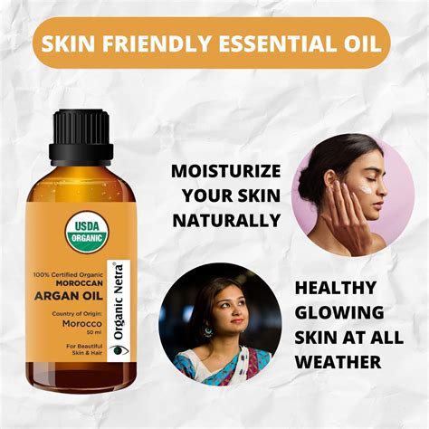 Organic Netra Moroccan Argan Oil - 50 ml – Organicnetra