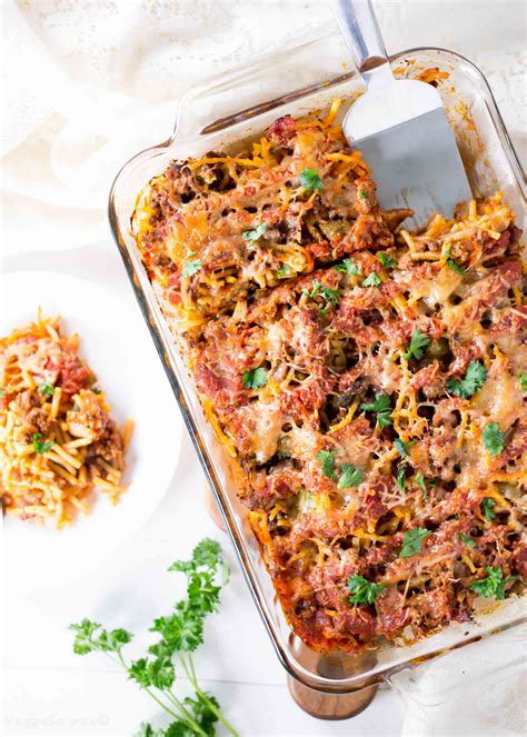 Easy & Delcious Baked Spaghetti Casserole (Gluten-Free) Recipe