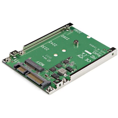 Buy StarTech.com M.2 SATA SSD to 2.5" SATA Adapter, Not Compatible with ...