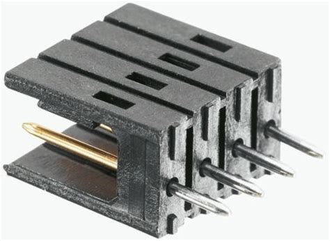 281698-5 TE Connectivity | TE Connectivity AMPMODU HE14 Series Right ...