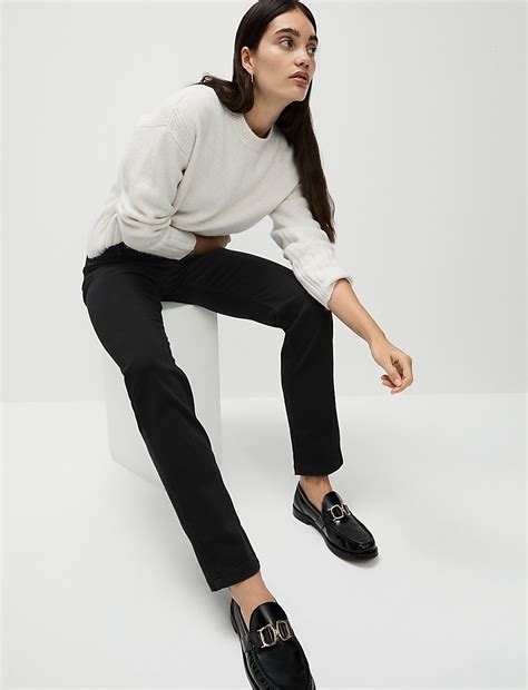 Buy Roma Straight Leg Jean at Marks & Spencer