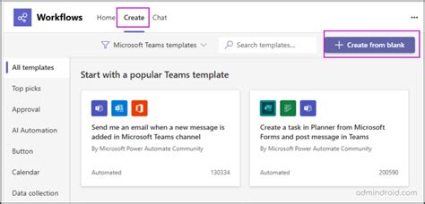 Image result for Create Workflow Microsoft