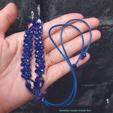 Jual Konektor masker 2in1 kristal ceko bulat dan tetes air - Kota ...