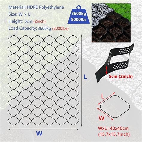 RAN Garden Retaining Wall Grid Stabilizer Ground | Ubuy India