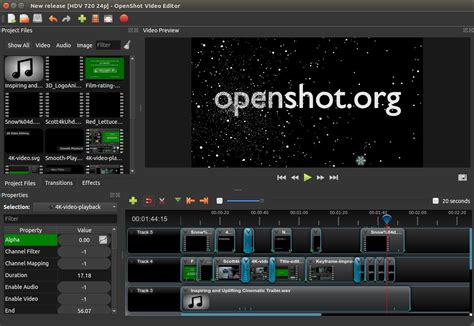 OpenShot Examples 的图像结果
