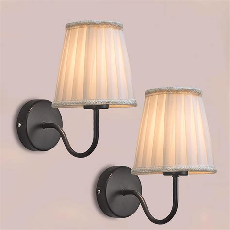 Decorcity Black Wall Sconces Lighting E27 Industrial Vintage Wall Light ...