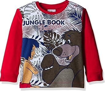 Buy Disney Jungle Book Boys' T-Shirt (51GC8624_Red_2-3 Years) at Amazon.in