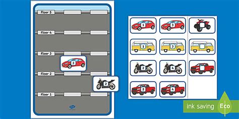 👉 Car Park Number Recognition Activity
