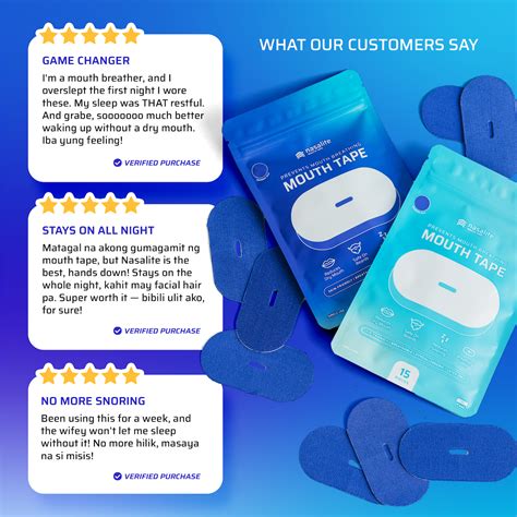 Nasalite Mouth Tape - Stop Mouth Breathing Today