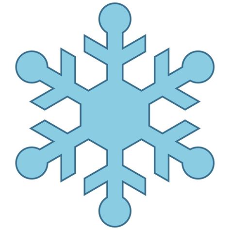 Image result for Basic Snowflake Shape