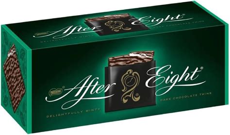 Amazon.com: Nestle After Eight Mint Chocolate Thins 30 Mints - 300g/10 ...