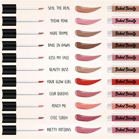 Lipstick set of 11 - Matte Liquid Lipstick Pack – Baked Beauty