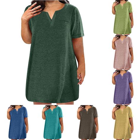 Plus Size Dresses S-5XL Summer Dresses for Women 2024 Casual Oversize ...