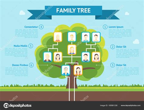 Image result for Family Tree Infographic