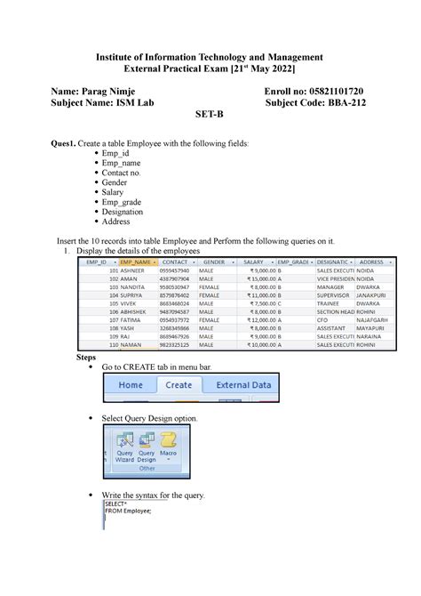ISM External - NOTHING - Institute of Information Technology and ...