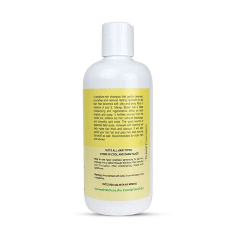 Mango Seed Butter Milk Ayurvedic Herbal Anti-frizz Shampoo – Aayusetu