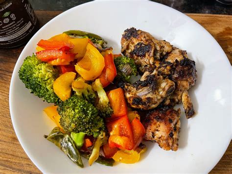 Simple Chicken Fry With Vegetables - DailyZyka