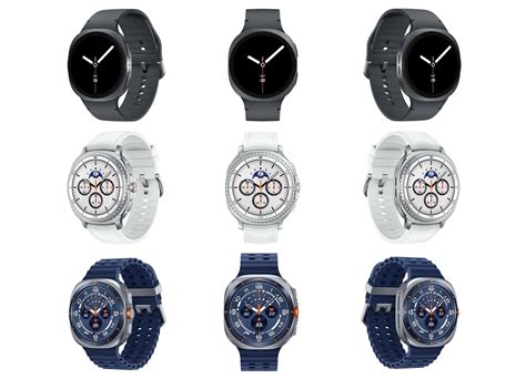 Galaxy Watch 8, Classic and Watch Ultra (2025) Leak in Fresh Images - SammyGuru