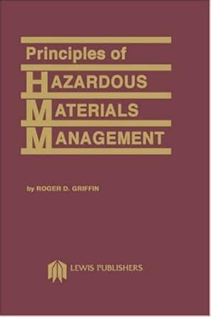 Buy Griffin: Principles Of ∗hazardous∗ Materials Management Book Online ...