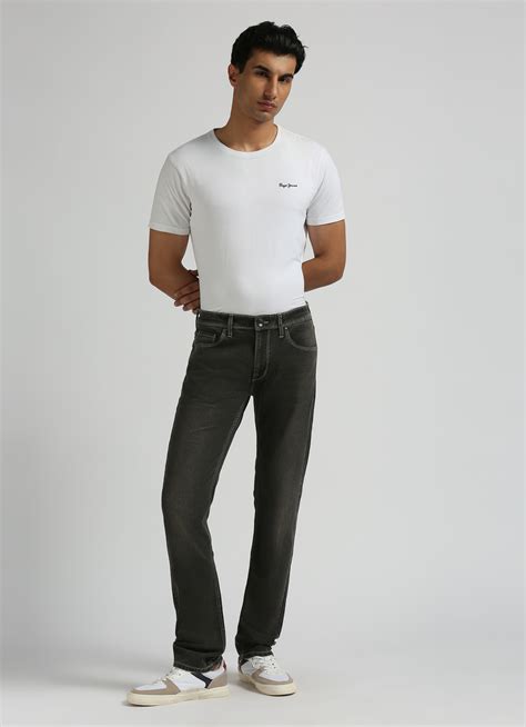Vapour Slim Fit Mid Waist Jeans | Pepe Jeans India