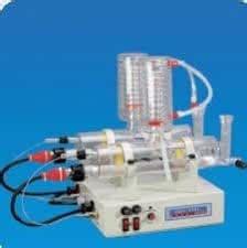 Laboratory Water Still, Borosilicate Glass, Double Distillation, Silica ...