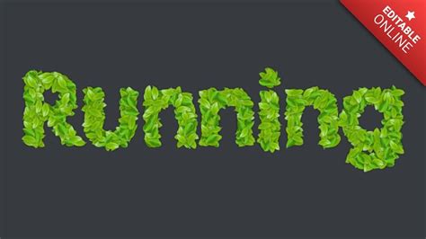 Image result for Running Text Green Color