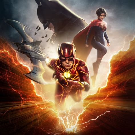 The Flash Wallpaper 4K, Batman, Supergirl, Flash