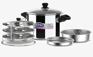 Ultra Duracook Triply Diet Infinity 6.5 L,All in one Steaming,Frying ...
