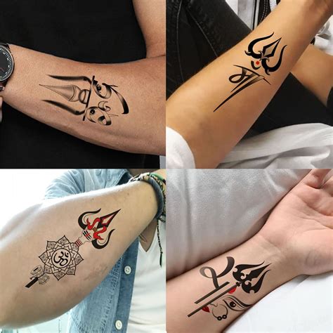 Ordershock Maa Paa Design Combo Pack of 4 Tattoo Waterproof Men and ...