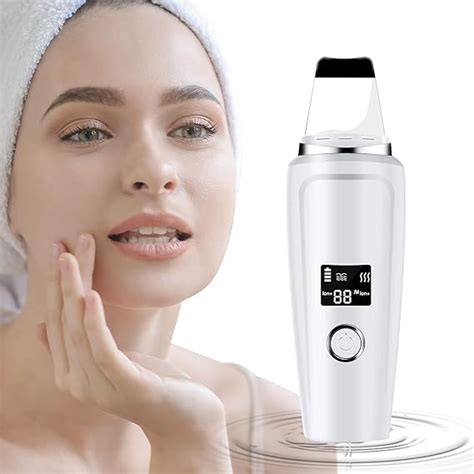 GUGUG Skin Scrubber Spatula, Facial Scrubber with Four Modes, Face ...
