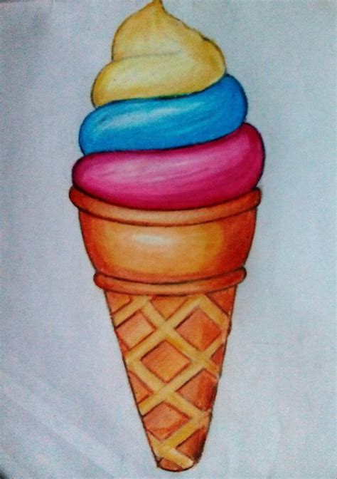 Drawing Ideas Easy Ice Cream at Leo Gilruth blog