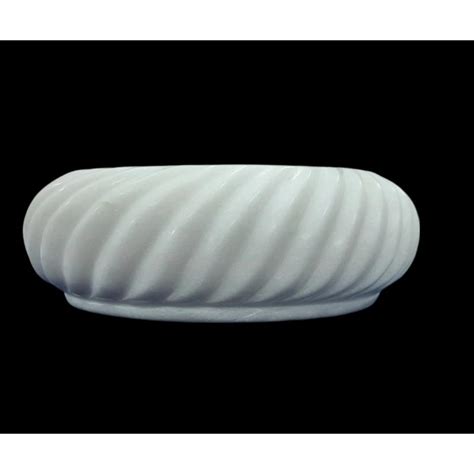 Handcrafted Cruller Pattern Marble Bowl | Elegant Decorative Urli Bowl ...