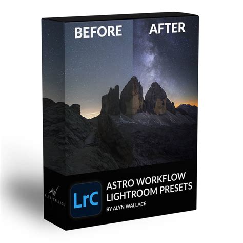 Alyn Wallace - Astro Workflow Lightroom Presets - GFXPACK