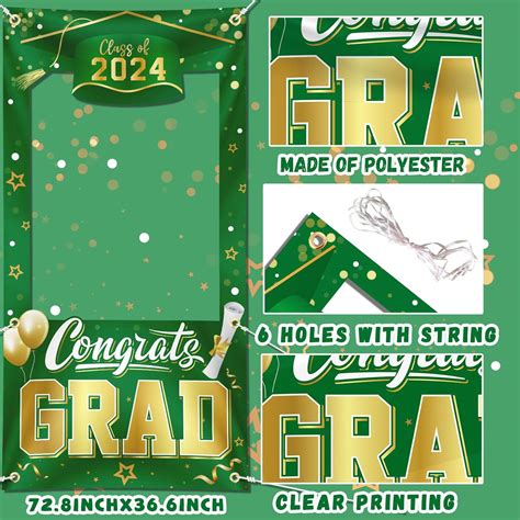 Juweked Graduation Photo Booth Frame 2024 Graduation Photo India | Ubuy