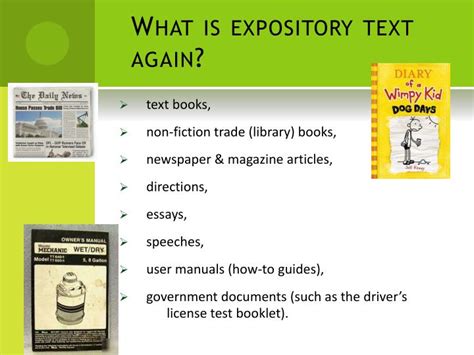 Image result for Expository Text Features