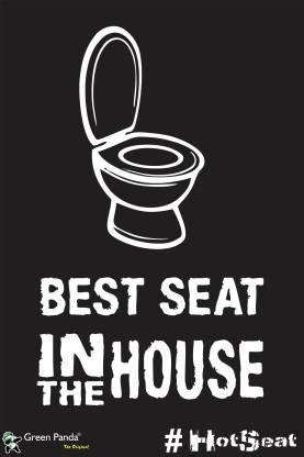 Funny Bathroom Posters Paper Print - Jaskaran Singh posters - Humor ...