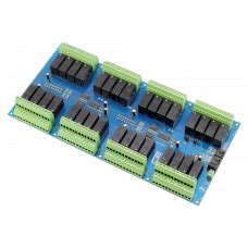 32-Channel DPDT Signal Relay Controller with I2C Interface at MG Super ...