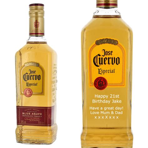Personalised Jose Cuervo Especial Gold Tequila 70cl | Prestige Drinks